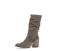 Gabor Damen Klassische Stiefel, Frauen Stiefel,Silber,grau,beige,Lack,braun,klassisch,f,Komfort-Mehrweite,modisch,Mohair (Micro),37 EU / 4 UK