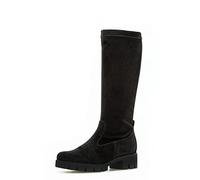 Gabor Stiefel 31719 Damen Veloursleder/Microfaser gefüttert Reißverschluss Schwarz Gr. 39 EU / 6 UK