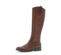 Gabor Damen Klassische Stiefel, Frauen Stiefel,uebergangsstiefel,uebergangsschuhe,lederstiefel,reißverschluss,Sattel (Effekt),42 EU / 8 UK