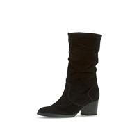 Gabor Damen Klassische Stiefel, Frauen Stiefel,Wide-fit,h-Weite,Leder-Sohle,Cherry,Merlot,Sport-Dynamic,g-Weite,schwarz (Micro),44 EU / 9.5 UK