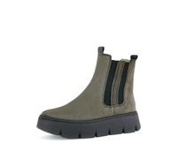 Gabor Damen Klassische Stiefeletten, Frauen Stiefeletten,Bootee,Booties,halbstiefel,Kurzstiefel,uebergangsschuhe,Oliv,44 EU / 9.5 UK