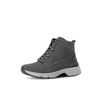 Gabor Damen Klassische Stiefeletten, Frauen Stiefeletten,Booties,halbstiefel,Kurzstiefel,uebergangsschuhe,Dark-Grey(Flausch),40 EU / 6.5 UK
