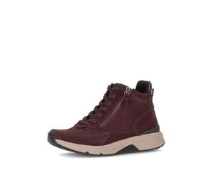 Gabor Damen Klassische Stiefeletten, Frauen Stiefeletten,Cherry,Merlot,Sport-Dynamic,g-Weite,glatt-Leder,silbrt,Merlot k.(Micro),40.5 EU / 7 UK
