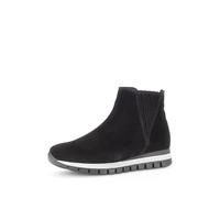 Gabor Damen Klassische Stiefeletten, Frauen Stiefeletten,Fashion,metallic,Effekt,Easy-Walking,elegant,geschlossen,schwarz (Micro),35.5 EU / 3 UK