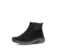 Gabor Damen Klassische Stiefeletten, Frauen Stiefeletten,g-Weite,glatt-Leder,antikrosa,silbrt,Casual,Fashion,Navy,schwarz (Micro),36 EU / 3.5 UK