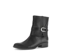 Gabor Damen Klassische Stiefeletten, Frauen Stiefeletten,Komfort-Mehrweite,orthopaedisch,einlege-Sohlen,Soft-Move,schwarz (Gold),37.5 EU / 4.5 UK