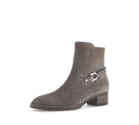 Stiefelette GABOR "Elegante Stiefelette Rauleder", Damen, Gr. 43, braun, Schuhe Stiefelette (49556756-43) braun