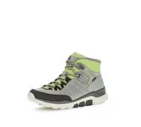 Gabor Damen Klassische Stiefeletten, Frauen Stiefeletten,Wechselfußbett,Gore Tex,Kurzstiefel,uebergangsschuhe,grau/schwarz/grün,40 EU / 6.5 UK