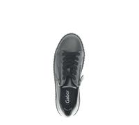 Gabor Damen Low-Top Sneaker, Frauen Halbschuhe,Best Fitting,Sportschuhe,Freizeitschuhe,Turnschuhe,Laufschuhe,antiksilber(schw.),41 EU / 7.5 UK