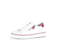 Gabor Sneaker Best Fitting 43.264.20 Damen Weiß/Pink Wechselfußbett Größe 37