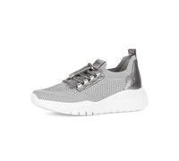Gabor Damen Low-Top Sneaker, Frauen Halbschuhe,Best Fitting,Chunky Sneaker,dad Shoes,straßenschuhe,Strassenschuhe,grau (Glitter),40.5 EU / 7 UK
