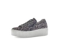Gabor Damen Low-Top Sneaker, Frauen Halbschuhe,Best Fitting,Freizeitschuhe,Turnschuhe,Laufschuhe,Freizeit,sportlich,grau,41 EU / 7.5 UK