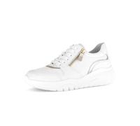 Gabor Damen Low-Top Sneaker, Frauen Halbschuhe,Best Fitting,Freizeitschuhe,Turnschuhe,Laufschuhe,schnürschuhe,Latte/Puder,40 EU / 6.5 UK
