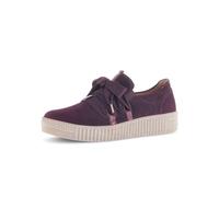 Gabor Damen Low-Top Sneaker, Frauen Halbschuhe,Best Fitting,Laufschuhe,schnürschuhe,schnürer,straßenschuhe,Sportschuhe,Mulberry,42 EU / 8 UK