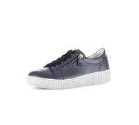 Gabor Damen Low-Top Sneaker, Frauen Halbschuhe,Best Fitting,Plateausohle,straßenschuhe,Strassenschuhe,Sportschuhe,Midnight (grau),39 EU / 6 UK