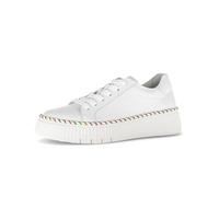 Gabor Damen Low-Top Sneaker, Frauen Halbschuhe,Best Fitting,schnürer,Ugly Sneaker,Chunky Sneaker,dad Shoes,Weiss (Multic.),37 EU / 4 UK