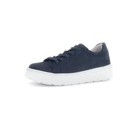 Gabor Damen Low-Top Sneaker, Frauen Halbschuhe,Best Fitting,schnürschuhe,schnürer,Ugly Sneaker,Chunky Sneaker,dad Shoes,Blue,42.5 EU / 8.5 UK