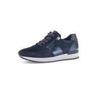 Gabor Damen Low-Top Sneaker, Frauen Halbschuhe,Best Fitting,Sportschuhe,Freizeitschuhe,Turnschuhe,Laufschuhe,Pazifik Kombi,39 EU / 6 UK