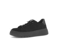 Gabor Sneaker Veloursleder Schwarz/Silber - 37