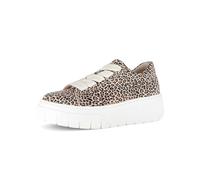 Gabor Damen Low-Top Sneaker, Frauen Halbschuhe,Freizeit,sportlich,straßenschuhe,Strassenschuhe,Sportschuhe,Freizeitschuhe,Oak,40.5 EU / 7 UK