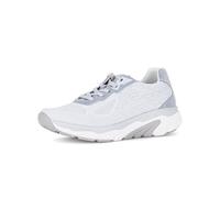 Gabor Damen Low-Top Sneaker, Frauen Halbschuhe,Freizeit,sportlich,straßenschuhe,Strassenschuhe,Sportschuhe,Lagune/Weiss,43 EU / 9 UK