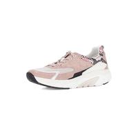 Gabor Damen Low-Top Sneaker, Frauen Halbschuhe,Freizeitschuhe,Turnschuhe,Laufschuhe,Freizeit,sportlich,Rose k/Black/Creme,40 EU / 6.5 UK