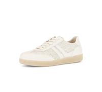Gabor Damen Low-Top Sneaker, Frauen Halbschuhe,Freizeitschuhe,Turnschuhe,Laufschuhe,schnürschuhe,schnürer,Business,Creme/Oak,35 EU / 2.5 UK