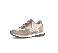 Gabor Damen Low-Top Sneaker, Frauen Halbschuhe,Freizeitschuhe,Turnschuhe,Laufschuhe,schnürschuhe,schnürer,Latte/Farro/Fango,39 EU / 6 UK