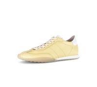 Gabor Damen Low-Top Sneaker, Frauen Halbschuhe,Freizeitschuhe,Turnschuhe,Laufschuhe,schnürschuhe,schnürer,Business,Yellow/Latte,40 EU / 6.5 UK
