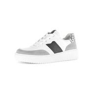 Gabor Damenschuhe Elegante Schnürer weiss/grau/schwarz weiss/grau/schwarz - Gr. - 6 UK