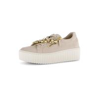 Gabor Damen Low-Top Sneaker, Frauen Halbschuhe,Laufschuhe,Freizeit,sportlich,straßenschuhe,Strassenschuhe,Sportschuhe,Oak (Gold),40 EU / 6.5 UK