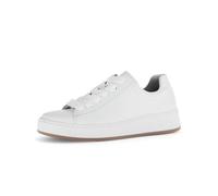 Gabor Damen Low-Top Sneaker, Frauen Halbschuhe,Laufschuhe,schnürschuhe,schnürer,straßenschuhe,Strassenschuhe,Sportschuhe,Weiss,40.5 EU / 7 UK