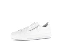 Gabor Damen Low-Top Sneaker, Frauen Halbschuhe,Leichte Mehrweite (G),dad Shoes,straßenschuhe,Strassenschuhe,Weiss (Multic.),39 EU / 6 UK