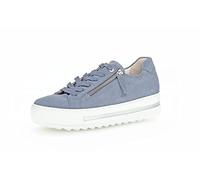 Gabor Damen Low-Top Sneaker, Frauen Halbschuhe,Leichte Mehrweite (G),Freizeitschuhe,Laufschuhe,schnürschuhe,schnürer,Nautic,44 EU / 9.5 UK
