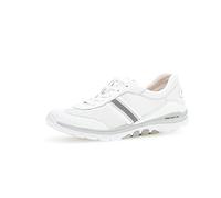 Gabor Damen Low Top Sneaker, Frauen Halbschuhe,lose Einlage,Sportschuhe,Wedge,Keilabsatz,Heel,weiblich,Lady,Ladies,Women's,Woman,Weiss,38 EU / 5 UK