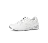 Gabor Damen Low-Top Sneaker, Frauen Halbschuhe,Moderate Mehrweite (G),Turnschuhe,Laufschuhe,Freizeit,sportlich,Sportschuhe,Weiss,39 EU / 6 UK