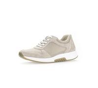 Gabor Damen Low-Top Sneaker, Frauen Halbschuhe,Plateausohle,straßenschuhe,Strassenschuhe,Sportschuhe,Freizeitschuhe,Puder,39 EU / 6 UK