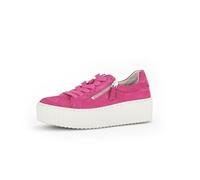 Gabor Damen Low-Top Sneaker, Frauen Halbschuhe,Plateausohle,straßenschuhe,Strassenschuhe,Sportschuhe,Freizeitschuhe,pink (Creme),39 EU / 6 UK