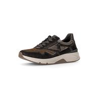Gabor Damen Low-Top Sneaker, Frauen Halbschuhe,schnürer,Business,Freizeit,straßenschuhe,Strassenschuhe,Cacao/nut/Bronce k.,37.5 EU / 4.5 UK