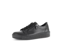 Gabor Damen Low-Top Sneaker, Frauen Halbschuhe,schnürschuhe,schnürer,Business,Freizeit,straßenschuhe,schwarz (schwarz),35 EU / 2.5 UK