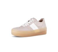 Gabor Damen Low-Top Sneaker, Frauen Halbschuhe,schnürschuhe,schnürer,Business,Freizeit,straßenschuhe,Strassenschuhe,Blush/Latte,40 EU / 6.5 UK