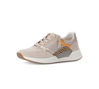Gabor Damen Low-Top Sneaker, Frauen Halbschuhe,schnürschuhe,schnürer,straßenschuhe,Strassenschuhe,Sportschuhe,oasi/Puder/orange,41 EU / 7.5 UK