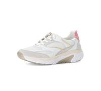 Gabor Damen Schuhe RollingSoft 66.936.51 weiß/pink Sommer-Sneaker Gr. 38 EU / 5 UK