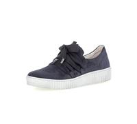 Gabor Damen Low-Top Sneaker, Frauen Halbschuhe,schnürschuhe,schnürer,straßenschuhe,Strassenschuhe,Sportschuhe,Marine,38.5 EU / 5.5 UK