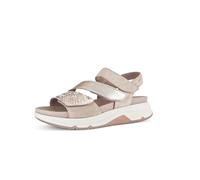 Gabor Damen Low-Top Sneaker, Frauen Halbschuhe,schnürschuhe,schnürer,straßenschuhe,Strassenschuhe,Sportschuhe,Pesca/Puder/oasi,39 EU / 6 UK