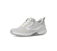 Gabor Damen Low-Top Sneaker, Frauen Halbschuhe,schnürschuhe,schnürer,straßenschuhe,Strassenschuhe,Sportschuhe,Bianco/White/w/silb,39 EU / 6 UK
