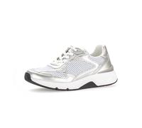 Gabor Damenschuhe Elegante Schnürer silber/weiss silber/weiss - Gr. - 4 UK