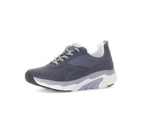 Gabor Damen Low-Top Sneaker, Frauen Halbschuhe,schnürschuhe,schnürer,straßenschuhe,Strassenschuhe,Sportschuhe,Jeans/Azur,42 EU / 8 UK
