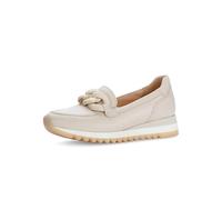 Gabor Damen Low-Top Sneaker, Frauen Halbschuhe,schnürschuhe,schnürer,straßenschuhe,Strassenschuhe,Sportschuhe,Creme,39 EU / 6 UK