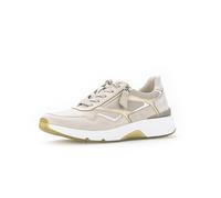 Gabor Damen Low-Top Sneaker, Frauen Halbschuhe,schnürschuhe,schnürer,straßenschuhe,Strassenschuhe,Sportschuhe,Puder Kombi,38.5 EU / 5.5 UK